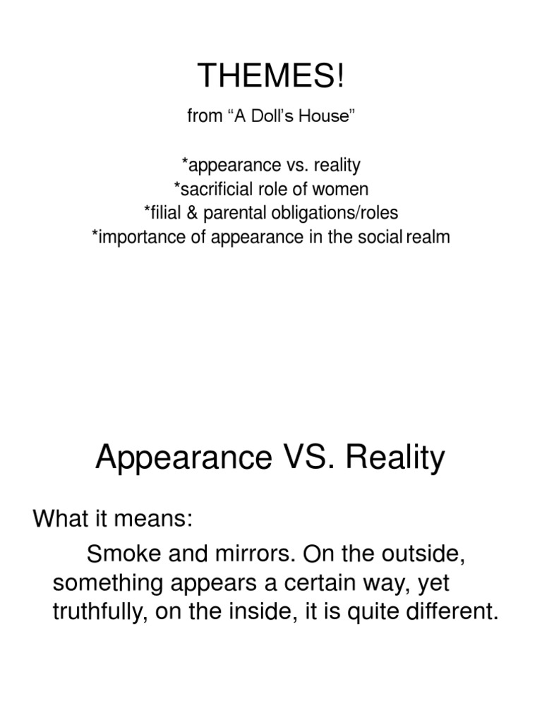 A Doll S House Themes 1202706709862693 3 PDF A Doll's House