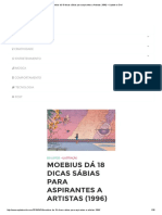 Moebius Dá 18 Dicas Sábias para Aspirantes A Artistas (1996) - Update or Die! PDF