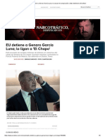 EU Detiene A Genaro García Luna Le Acusan de Conspiración y Falso Testimonio - Excélsior