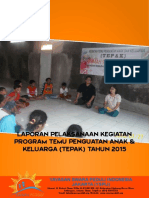 Laporan Program Temu Penguatan Anak Dan Keluarga Swara 2015