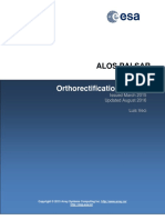 ALOS PALSAR Orthorectification Tutorial