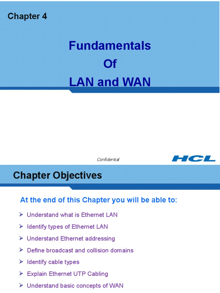 Ethernet LAN and WAN Fundamentals | PDF | Ethernet | Wide Area Network