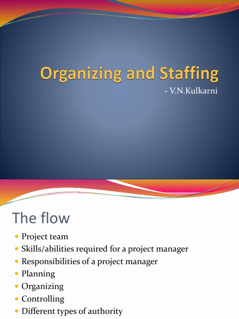 Project Management Skills and Structures | PDF | Organizational ...