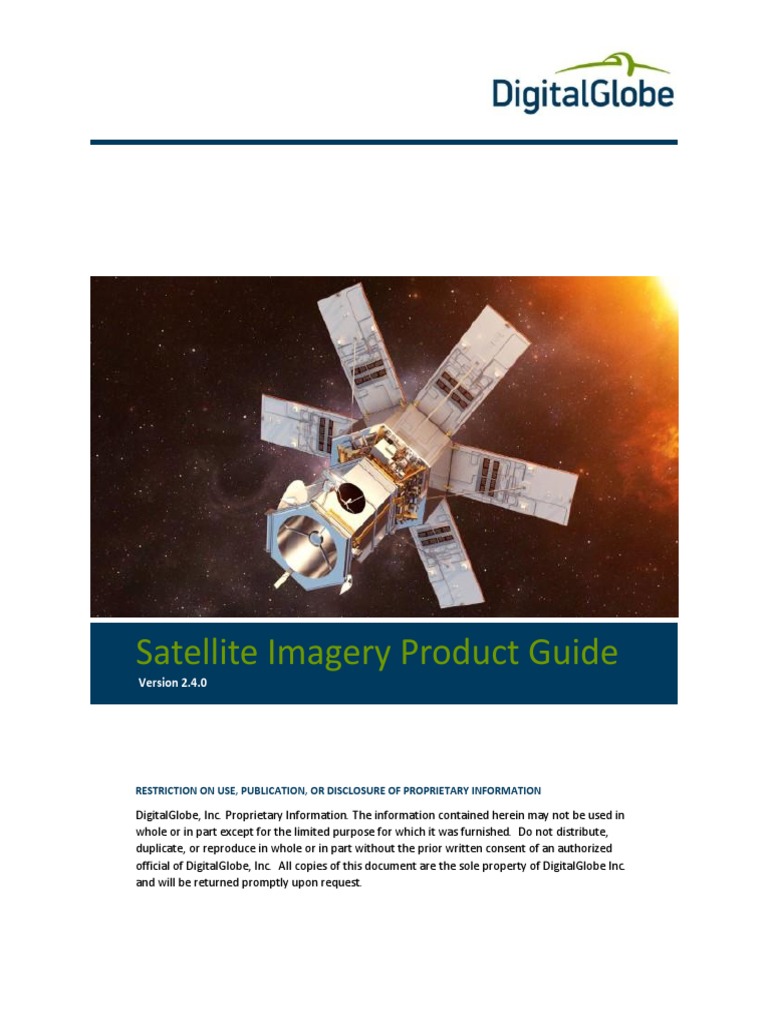 Satellite - Imagery - Product - Guide 2018 PDF | PDF | Satellite ...