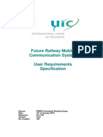Frmcs User Requirements Specification Version 4.0.0 PDF