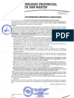 MODELO DE Certificado de Parametros URBANOS