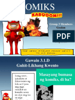 FILIPINO (Komiks).ppt
