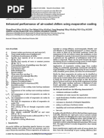 Enhanced Performance of Air-Cooled Chillers Using Evaporative Cooling PDF