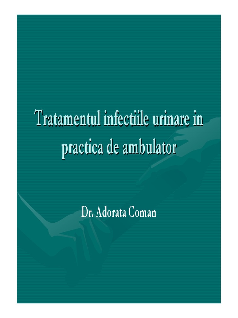 Infectii Urinare | PDF