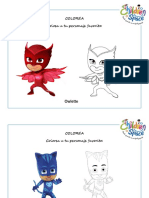 COLOREA - PJ Masks PDF