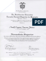 Diploma Normal Superior PDF