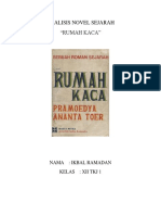 Analisis Novel Sejarah Rumah Kaca