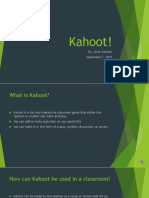 Kahoot Education Powerpoint