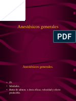 Anestésicos Generales