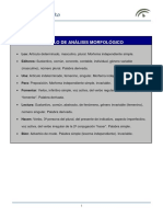 Ejemplo de Analisis Morfologico PDF