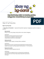 Gabay NG Mag Aaral - Mga Uri NG Pang-Abay PDF