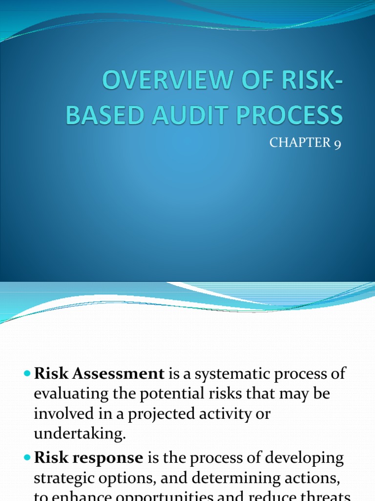 Risk-Based Audit Methodology Overview | PDF | Financial Audit | Risk ...