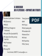 1 Page Profile PDF