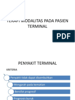 Terapi Modalitas Pada Pasien Terminal