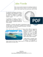 Cabo Verde - História e economia do arquipélago atlântico