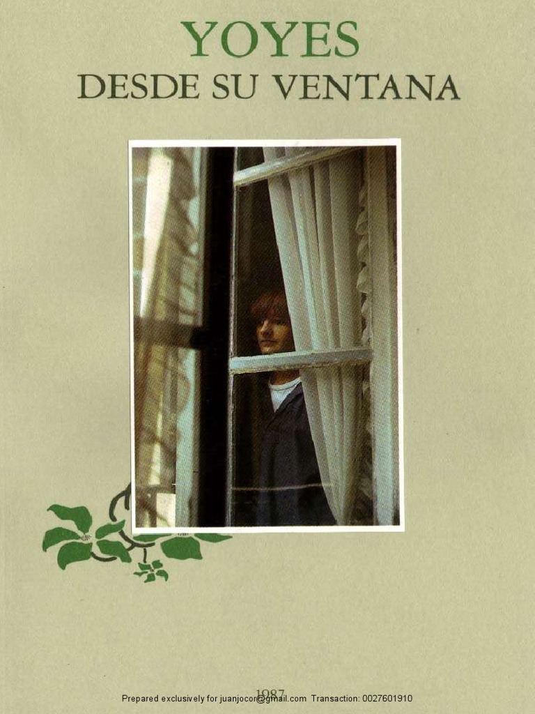Yoyes-Desde Su ventana-SeeT1 WPDF PDF | PDF