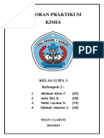 Laporan Praktikum Kimia Kelas 12 Ipa 3 K