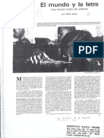 El Mundo y La Letra - Paulo Freire PDF