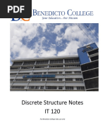 Discrete Structure Notes PDF