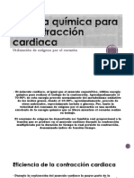 Energía Química para La Contracción Cardiaca