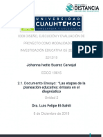 Esquema Diagnóstico Del PE - Johanna Ivette Suarez Carvajal