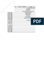 Horario programación semanal radio comunitaria