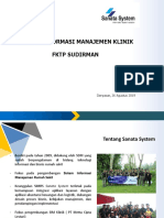 Presentasi SIM Klinik FKTP Sudirman