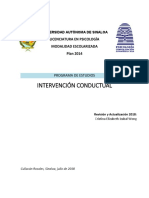 2018 - Intervención Conductual - OPTATIVA PDF