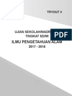 SEKOLAH SD/MI TRYOUT IPA 2017-2018