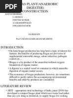 Simple Biogas Plant Design Guide | PDF | Biogas | Anaerobic Digestion