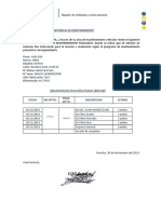 Constancia de Mantenimiento W6a-826 PDF