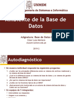 Unmsm BD1 1 02 Ambiente de Base de Datos