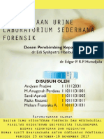 Referat Pemeriksaan Urin Laboratorium Sederhana Forensik