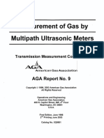 AGA 9 - 2003 - Measurement of Gas by Multipath Ultrasonic Meters PDF