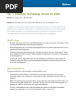 Top 10 Strategic Technology Trends For 2020