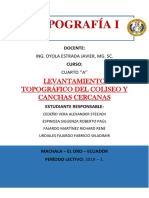 Proyecto Final de Topografía (Coliseo UTMACH)