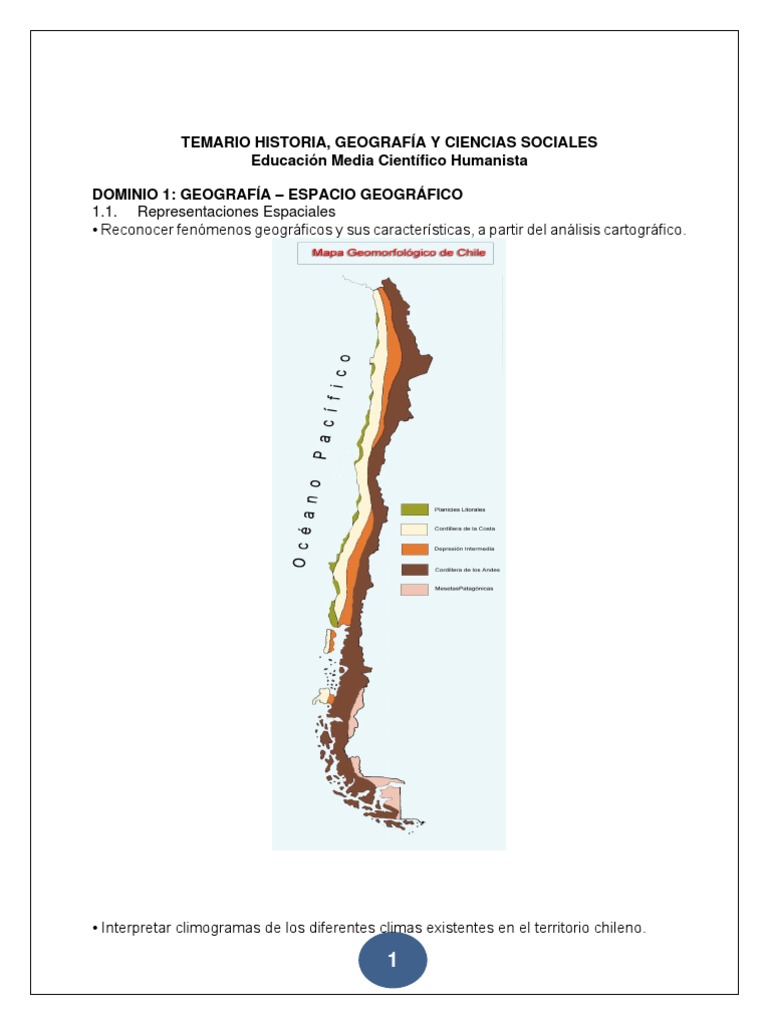 Climas y Geografía de Chile | PDF | Clima | Chile