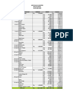 Contoh Arus Kas Logistik Jan-Sep 2019