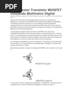Como testar Transistor MOSFET utilizando Multímetro Digital.docx