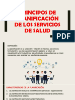 Principos de Planificación de Los Servicios de Salud