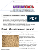 CLAY - The Miraculous Ground - Natha Yoga International