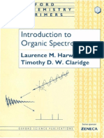 (Oxford Chemistry Primers, 43) Laurence M Harwood - Timothy D W Claridge - Introduction To Organic Spectroscopy-Oxford University Press (1997)