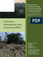 Criterios y Indicadores para Proyectos REDD PDF