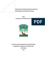 Standar Operasional Prosedur Penulisan Makalah PDF