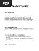 Feasibility Study